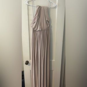 Eliza&Ethan multi wrap dress in rose gold